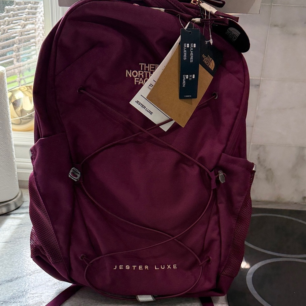 The North Face Jester Luxe Backpack - Burgundy